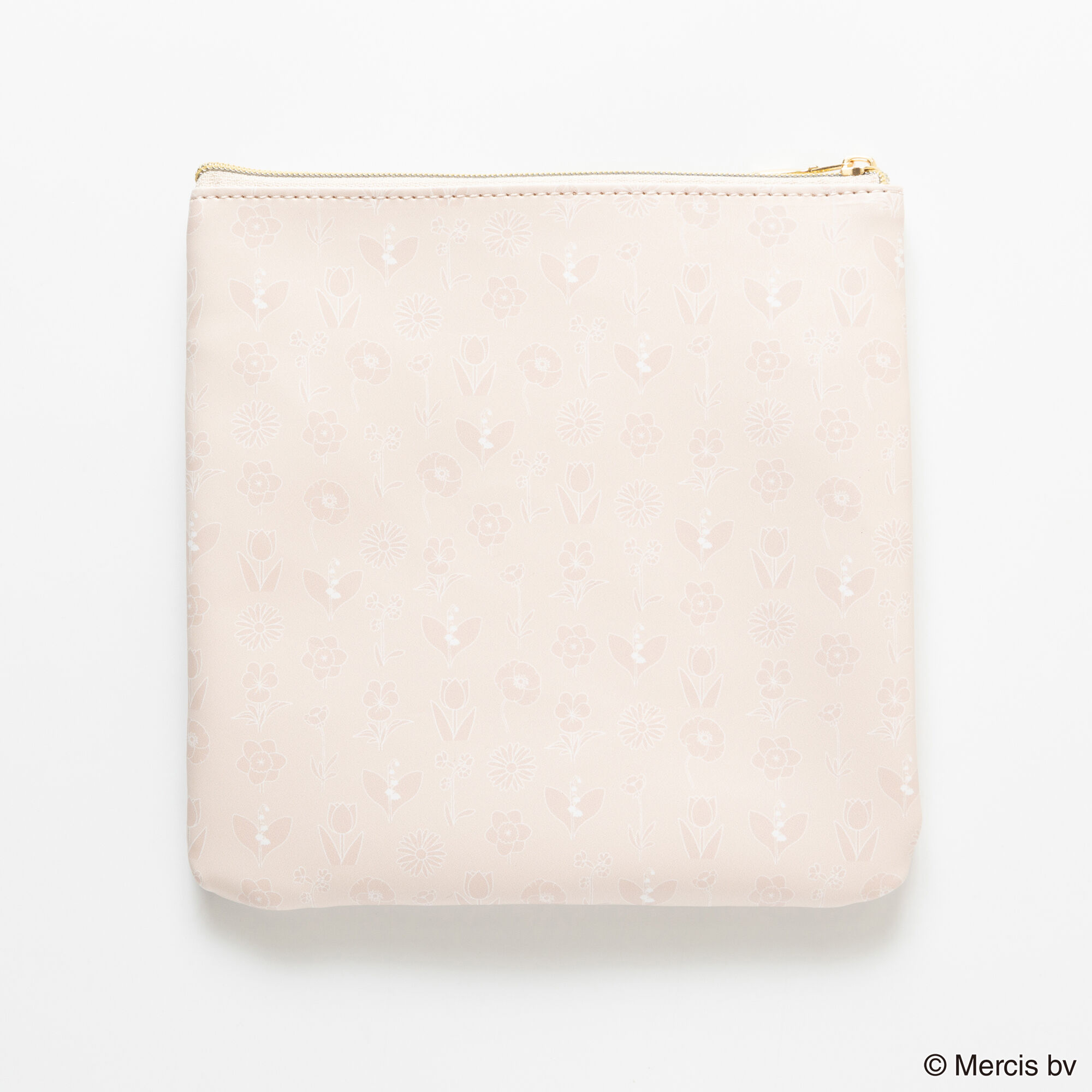  「MIFFY FLOWER APPLIQUE フラットポーチ」|ポーチ|
