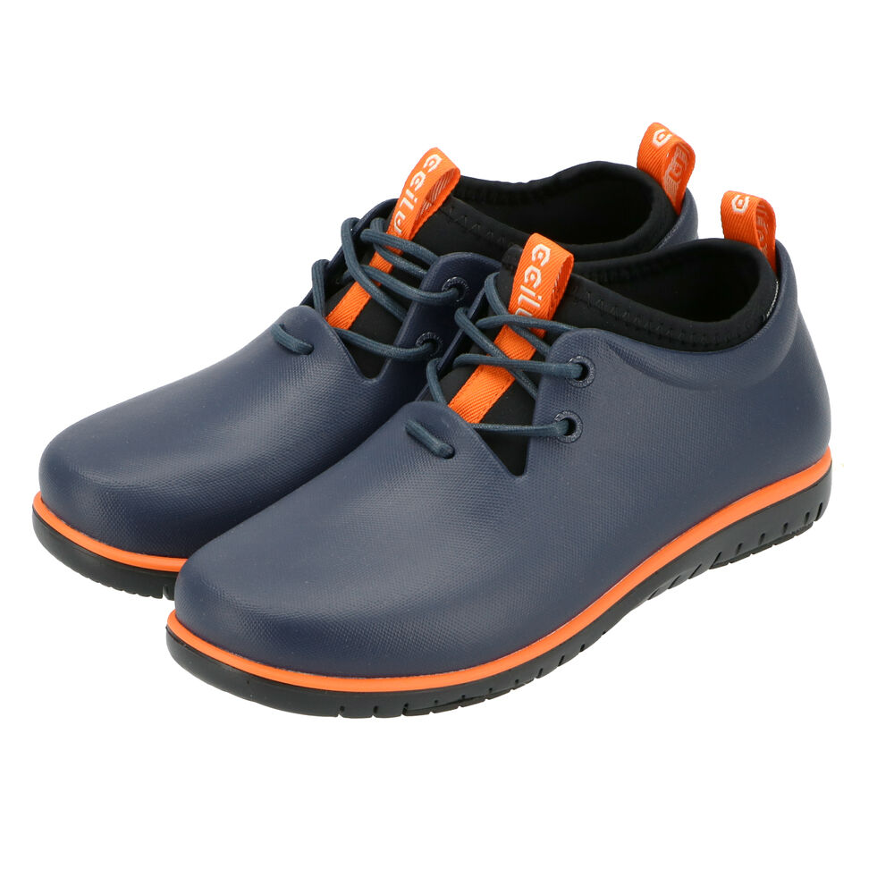 BACKYARD FAMILY「ccilu レインシューズ 通販 チル シューズ 靴 レディース スニーカー 衝撃吸収 晴雨兼用」|レインシューズ|ブルー1