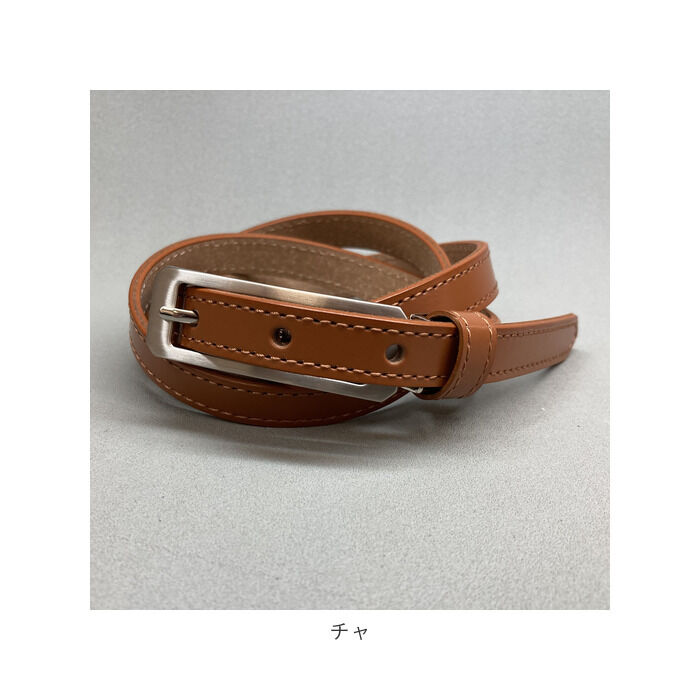 BACKYARD FAMILY「ベルト レディース 細い 通販 革工房いんのしま KIL011 レディースベルト 革ベルト」|ベルト|