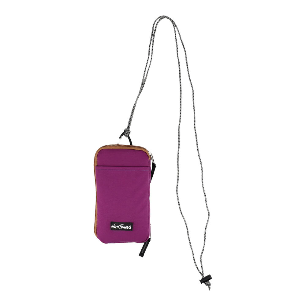 BACKYARD FAMILY「ネックポーチメンズ 通販 WILDTHINGS ワイルドシングス ミニポーチ ポーチ 小物入れ」|ポーチ|パープル1
