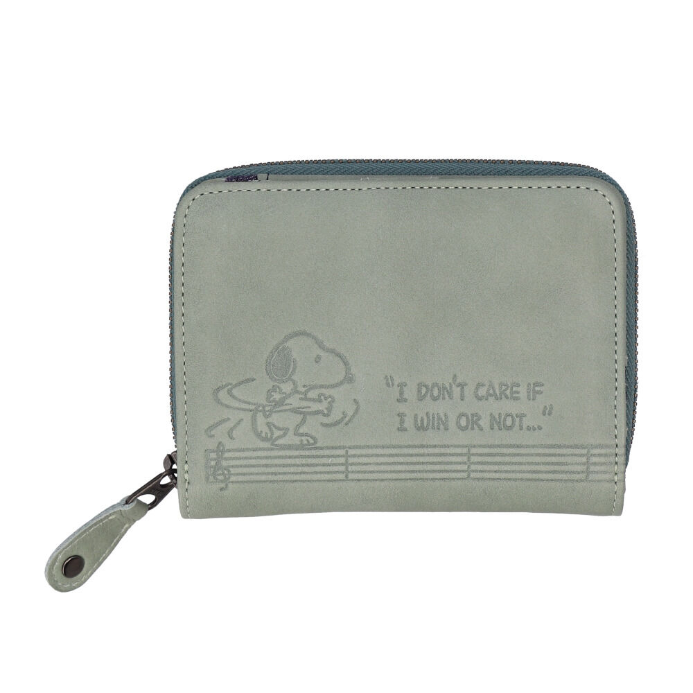 BACKYARD FAMILY「スヌーピー 財布 通販 PEANUTS BOWLING 二つ折り財布 折り財布 折財布 サイフ」|財布|ブルー1