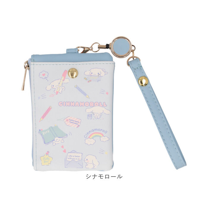 BACKYARD FAMILY「パスポーチ リール付き 通販 パスケース キーケース 定期入れ 定期券入れ キーポーチ」|キーケース|