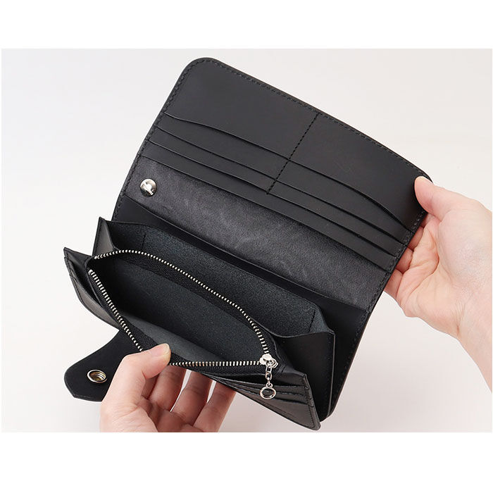 BACKYARD FAMILY「長財布 メンズ 本革 通販 日本製 財布 かぶせ蓋 ライダースウォレット 牛革 レザー 革財布」|財布|