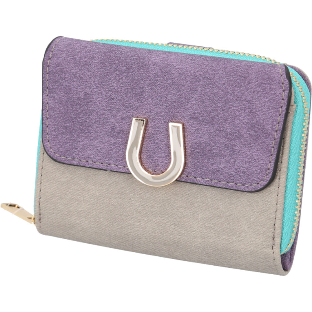 BACKYARD FAMILY「ラムモード 二つ折り財布 財布 37891t 通販 2つ折り財布 折り財布 さいふ サイフ お財布」|財布|グレー1