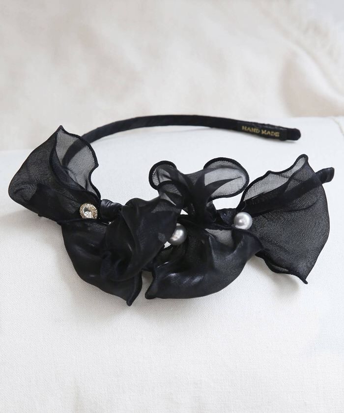 BACKYARD FAMILY「カチューシャ キッズ リボン 大きめ 通販 ヘッドドレス 髪飾り 女の子 子供 子ども こども」|その他|