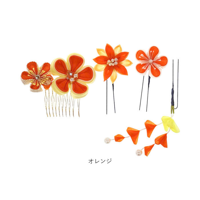 BACKYARD FAMILY「和装 髪飾り 通販 ヘアアクセサリー ヘアアクセ つまみ細工 へッドアクセサリー 着物」|その他|