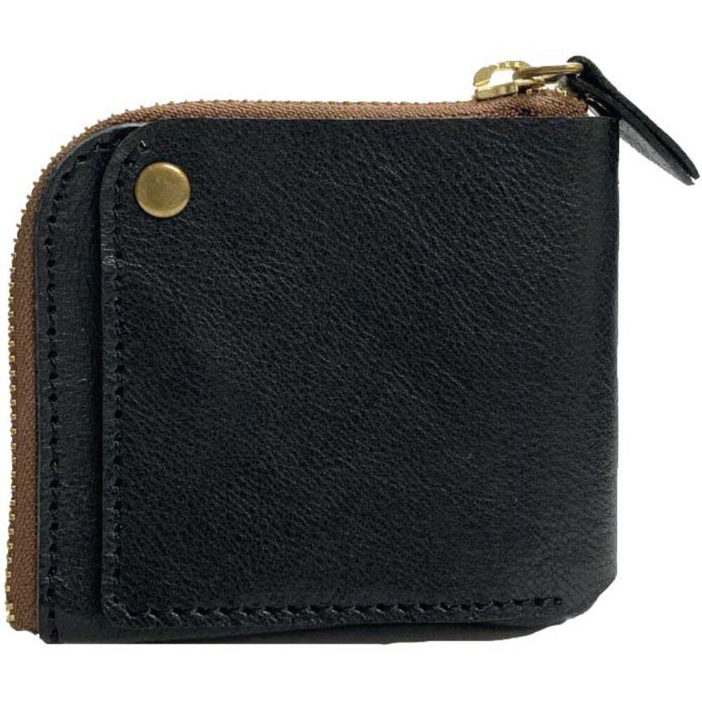 BACKYARD FAMILY「財布 二つ折り 本革 日本製 通販 二つ折り財布 2つ折り財布 折りたたみ財布 折り財布 本革財布」|財布|ブラック1