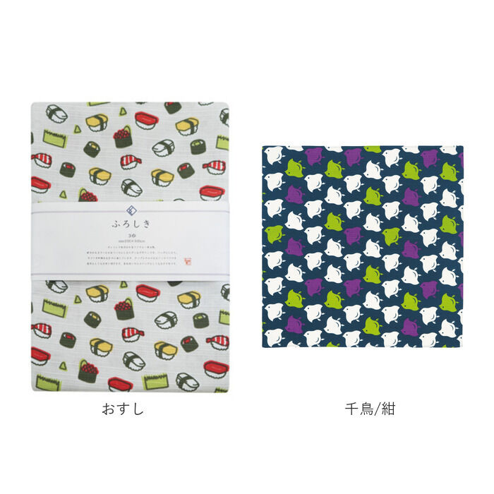 BACKYARD FAMILY「和布華 風呂敷 100cm 通販 日本製 ふろしき 大判 和柄 wafuka プレーリードッグ」|ハンカチ|