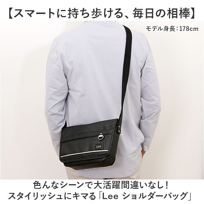 BACKYARD FAMILY「Lee リー ショルダーバッグ 通販 バッグ ショルダーバック メンズ レディース 斜めがけ」|ショルダー・メッセンジャー|