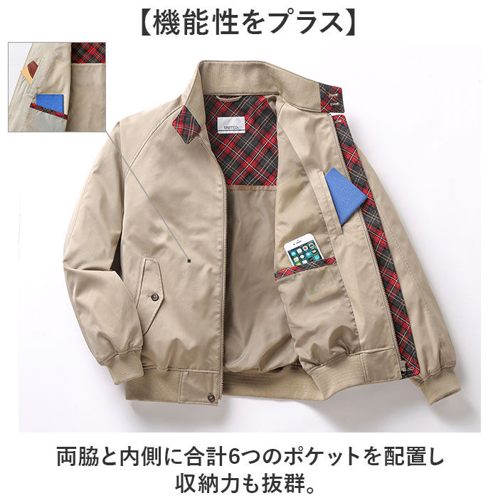 BACKYARD FAMILY「ブルゾン スイングトップ メンズ 通販 ジャケット スイングトップブルゾン ポケット 撥水」|その他|