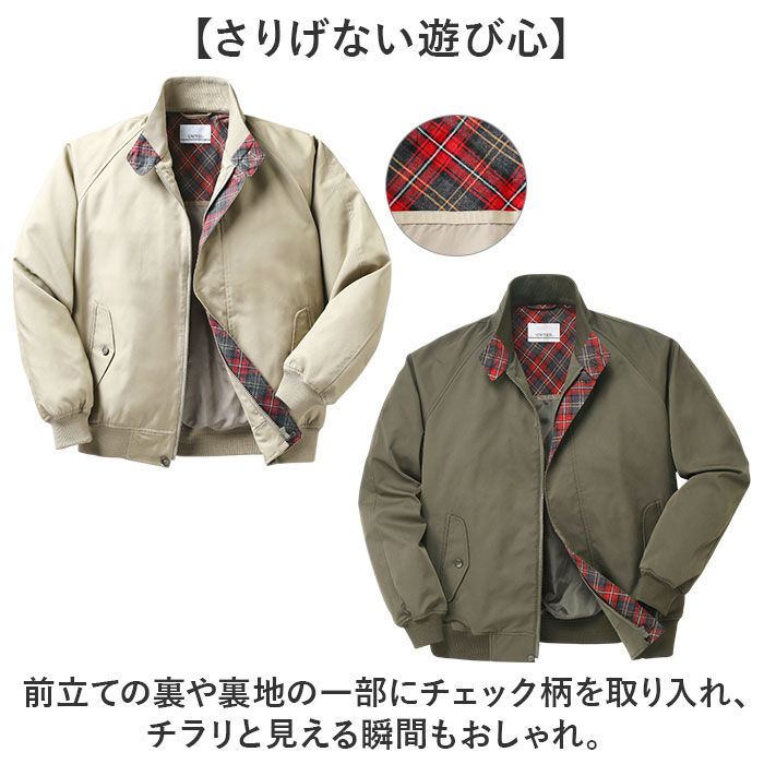 BACKYARD FAMILY「ブルゾン スイングトップ メンズ 通販 ジャケット スイングトップブルゾン ポケット 撥水」|その他|