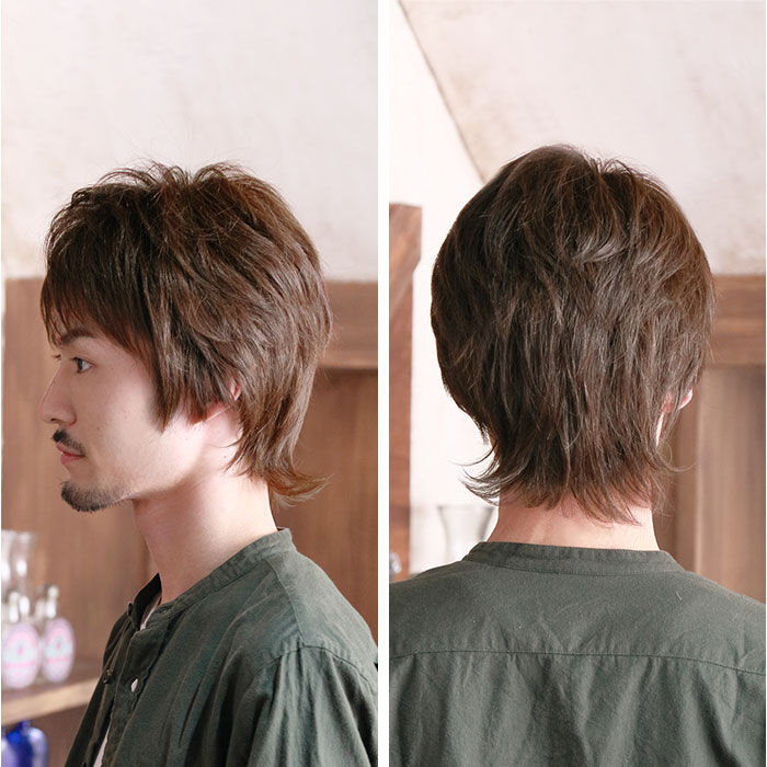 BACKYARD FAMILY「prisila プリシラ ウィッグ MA-101 メンズ 通販 オールウイッグ オールウィッグ」|ヘアスタイリング|