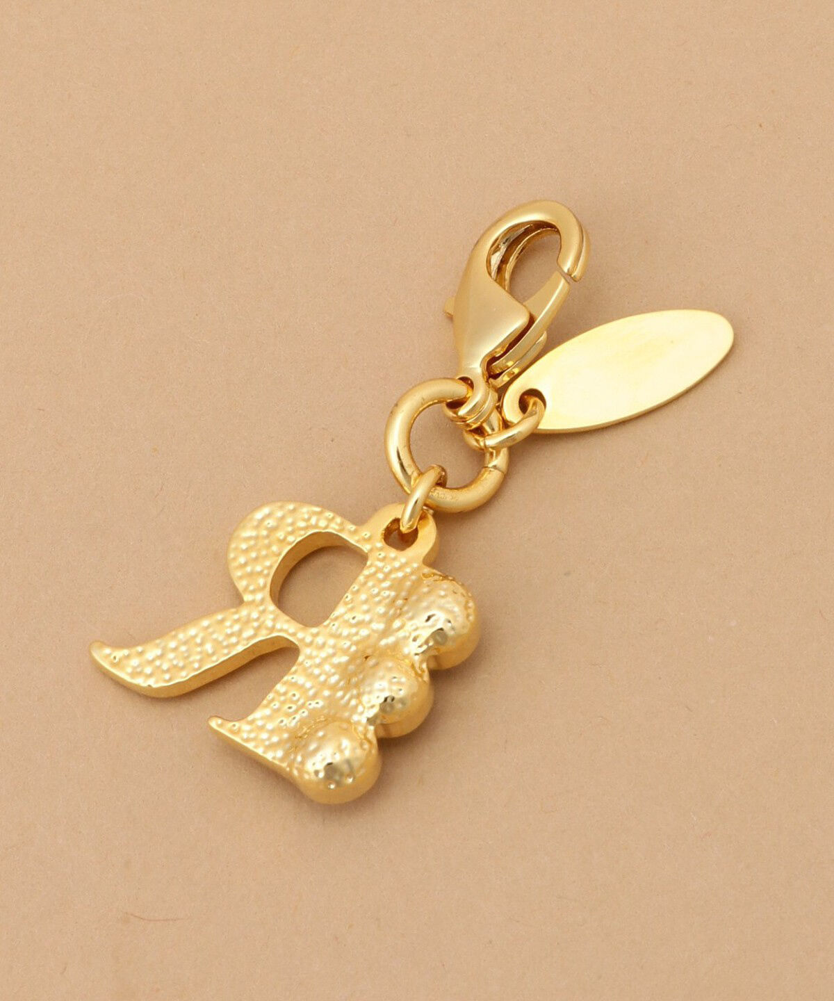 Samantha Thavasa「ビジューイニシャル ファスナーチャーム R」|チャーム・キーホルダー|