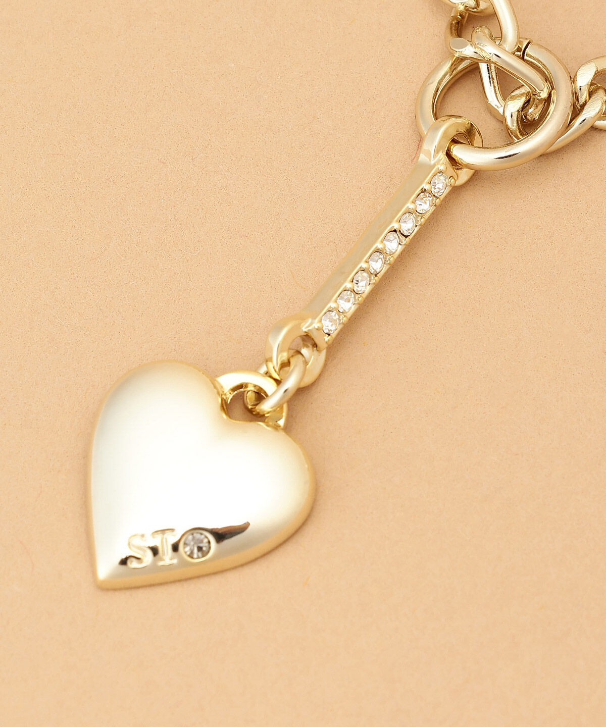 Samantha Thavasa「ゴールドハートバッグチャーム」|チャーム・キーホルダー|