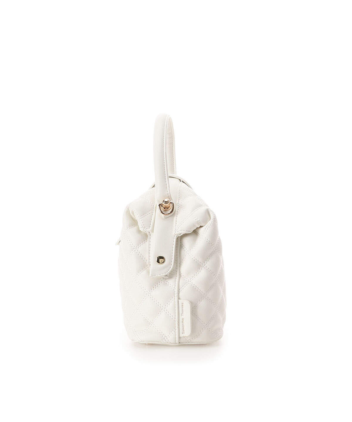 Samantha Thavasa「ラウンド型キルティング ワンハンドルバッグ 大サイズ」|ハンドバッグ|