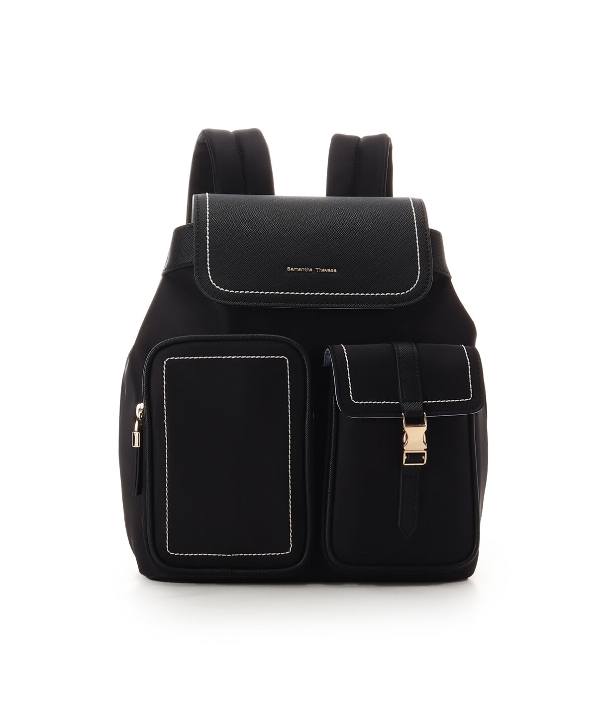 Samantha Thavasa「ナイロン&times;合皮 リュック」|リュック|