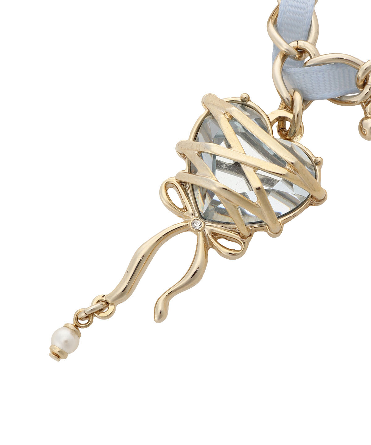 Samantha Thavasa「リボンハートバッグチャーム」|チャーム・キーホルダー|