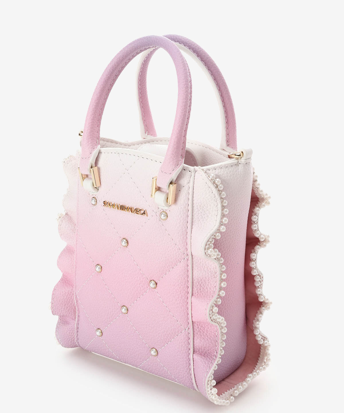 Samantha Vega「グラデーションパールフラッタースマホショルダー」|ショルダー・メッセンジャー|