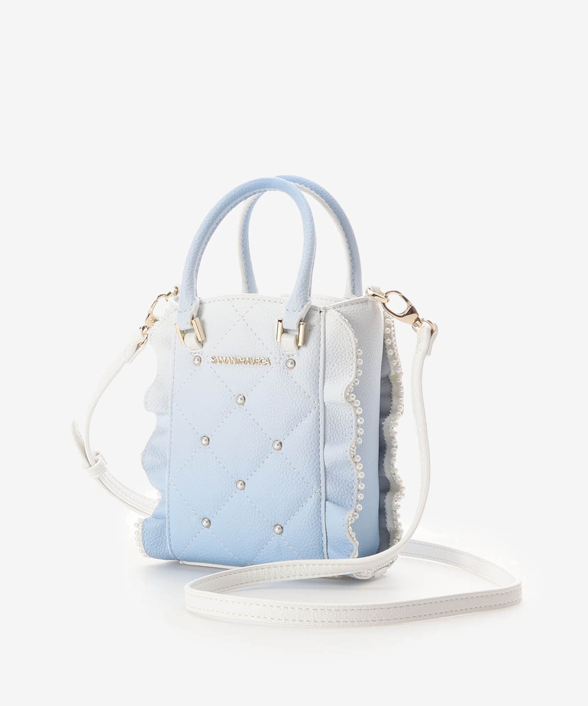 Samantha Vega「グラデーションパールフラッタースマホショルダー」|ショルダー・メッセンジャー|