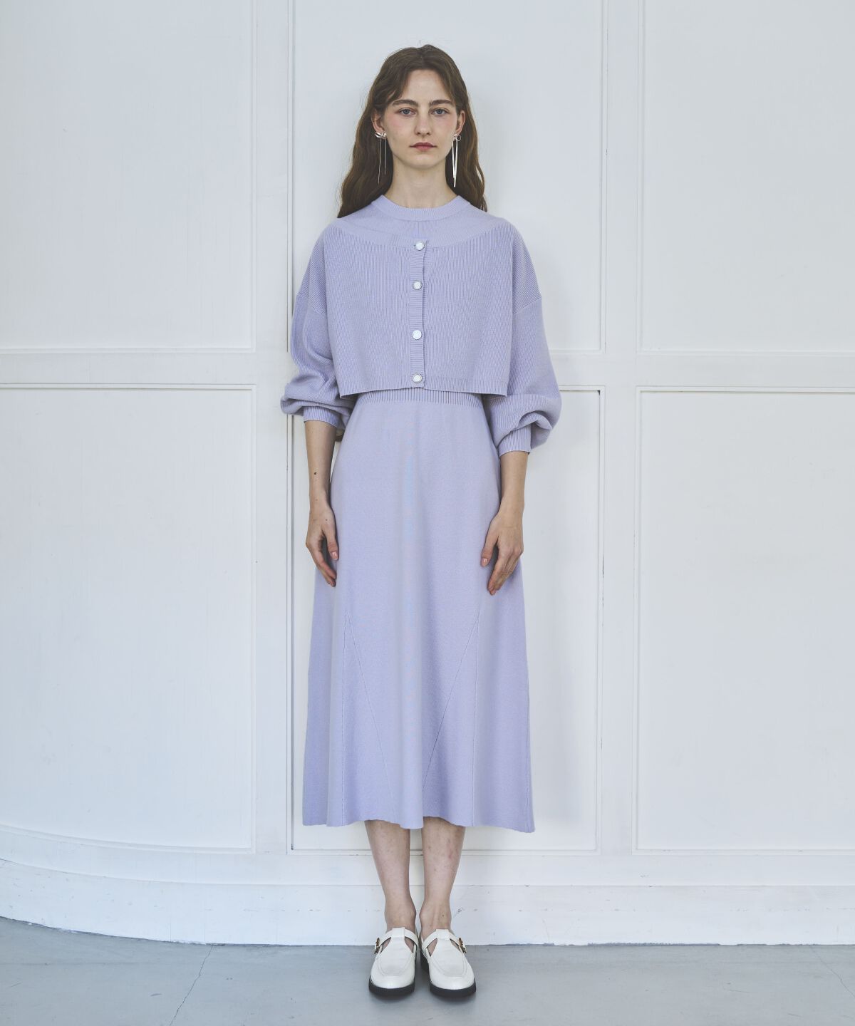 アンドクチュール「アンサンブルニットワンピース」|ワンピース|