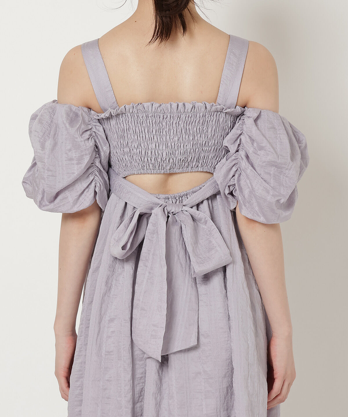 REDYAZEL「シャーリングフレアワンピース」|ワンピース|