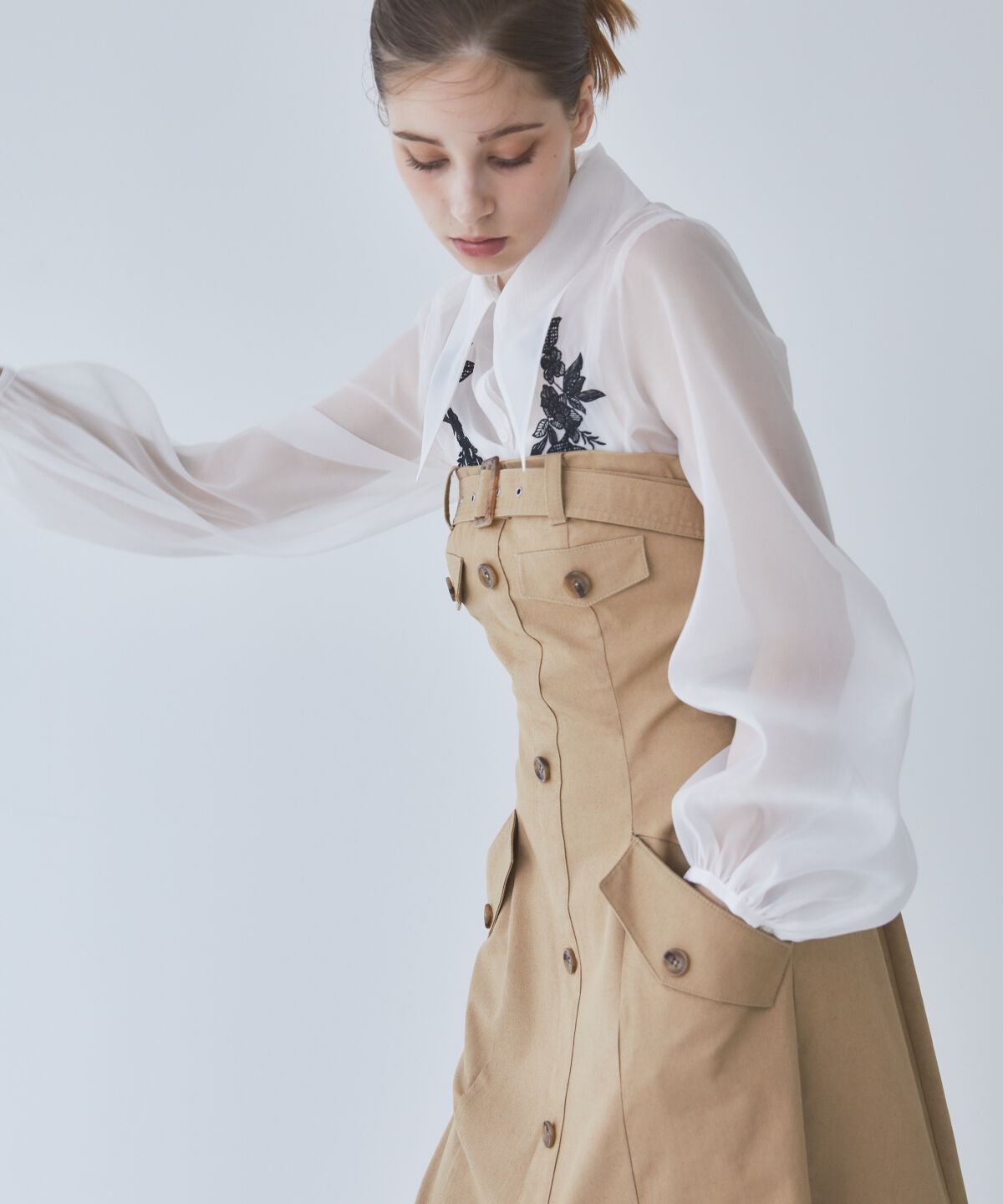 REDYAZEL「バストベルトベアワンピース」|ワンピース|