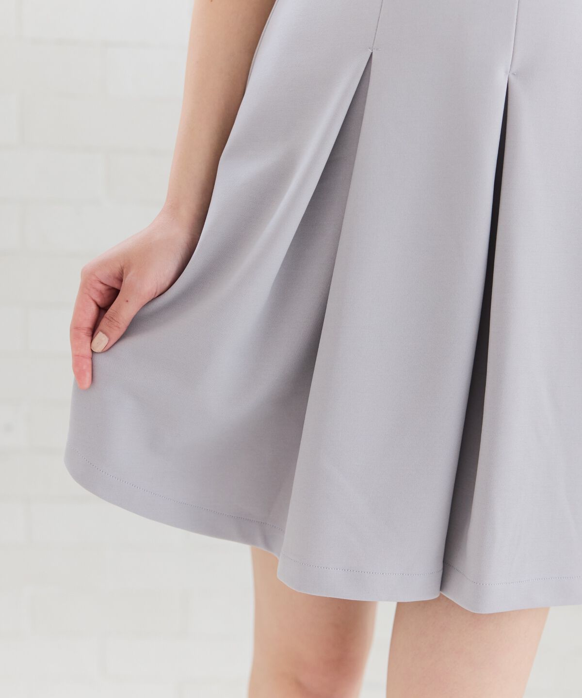 REDYAZEL「ボックスタックフレアカットワンピース」|ワンピース|