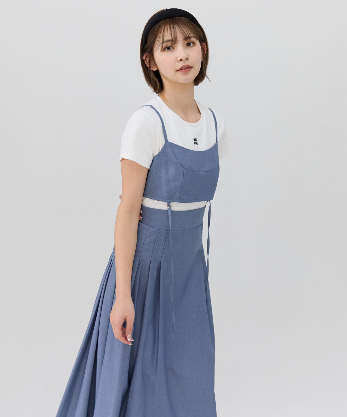 REDYAZEL「3WAYビスチェワンピース」|ワンピース|ブルー
