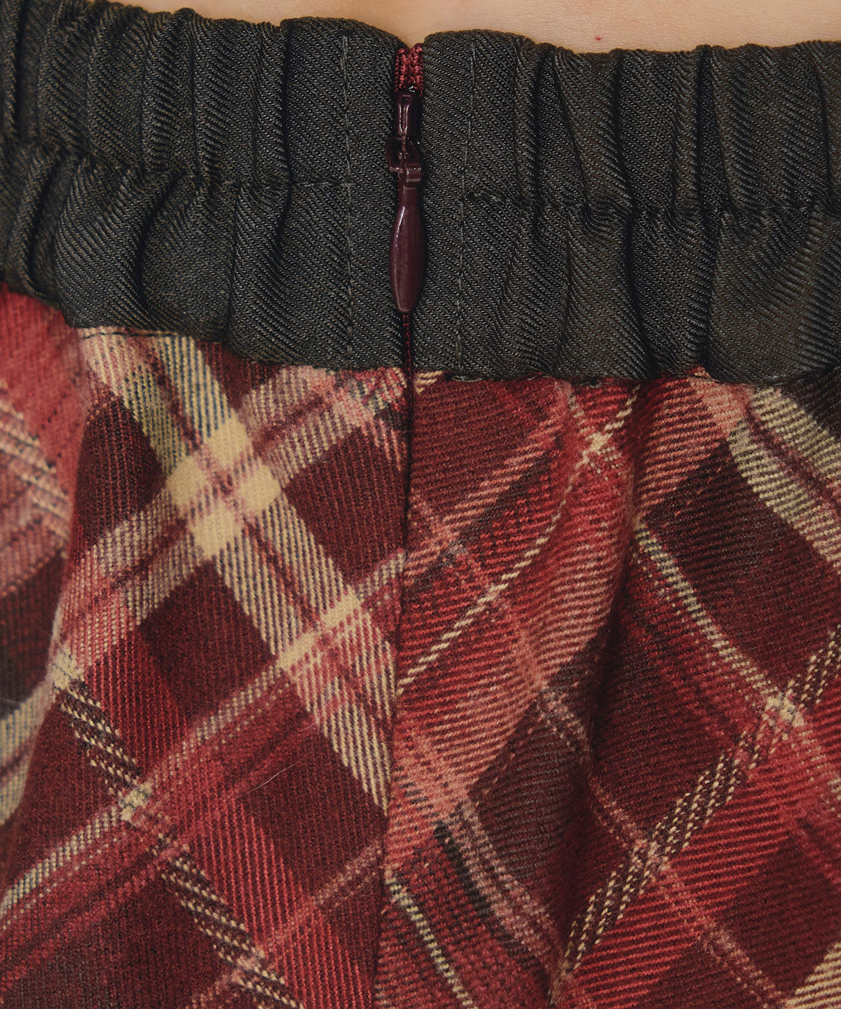 REDYAZEL「バイアスチェックショートブラウス&times;プリーツミニスカートセットアップ」|ワンピース|