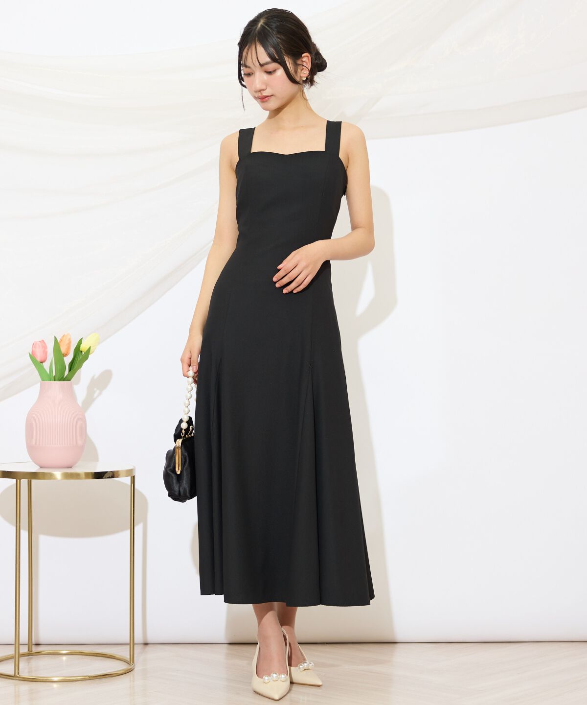 WILLSELECTION「バックレースアップワンピース」|ドレス|