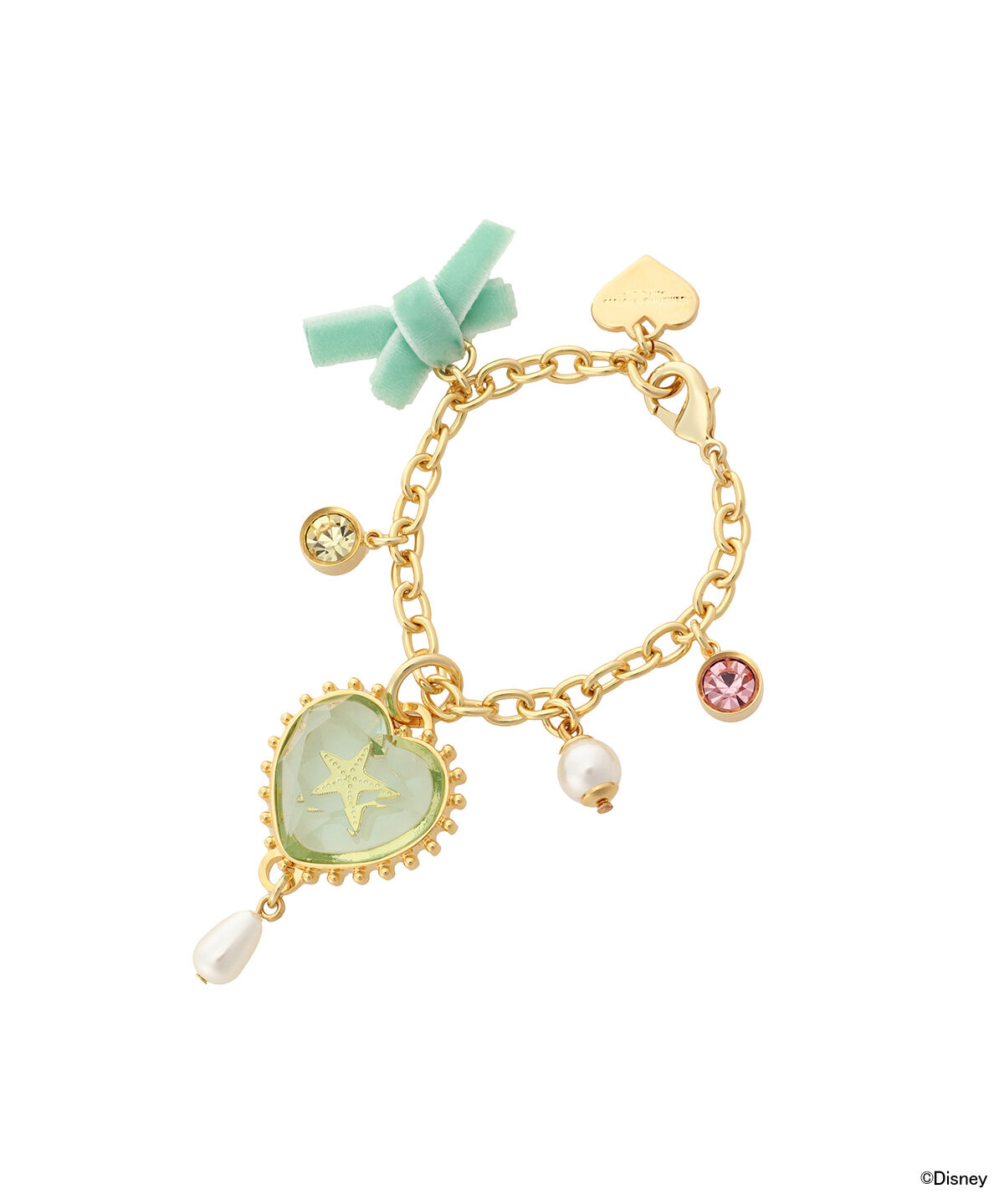 Samantha Thavasa Petit Choice「「ディズニープリンセスコレクション」バッグチャーム(アリエル)」|チャーム・キーホルダー|ゴールド