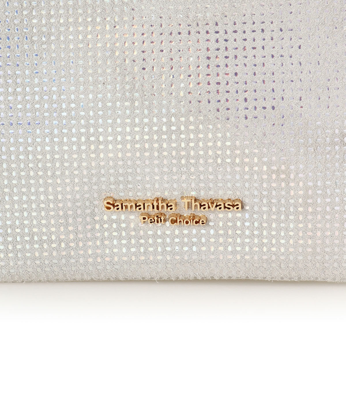 Samantha Thavasa Petit Choice「オーロラカラーピッグレザー 二つ折り財布」|財布|