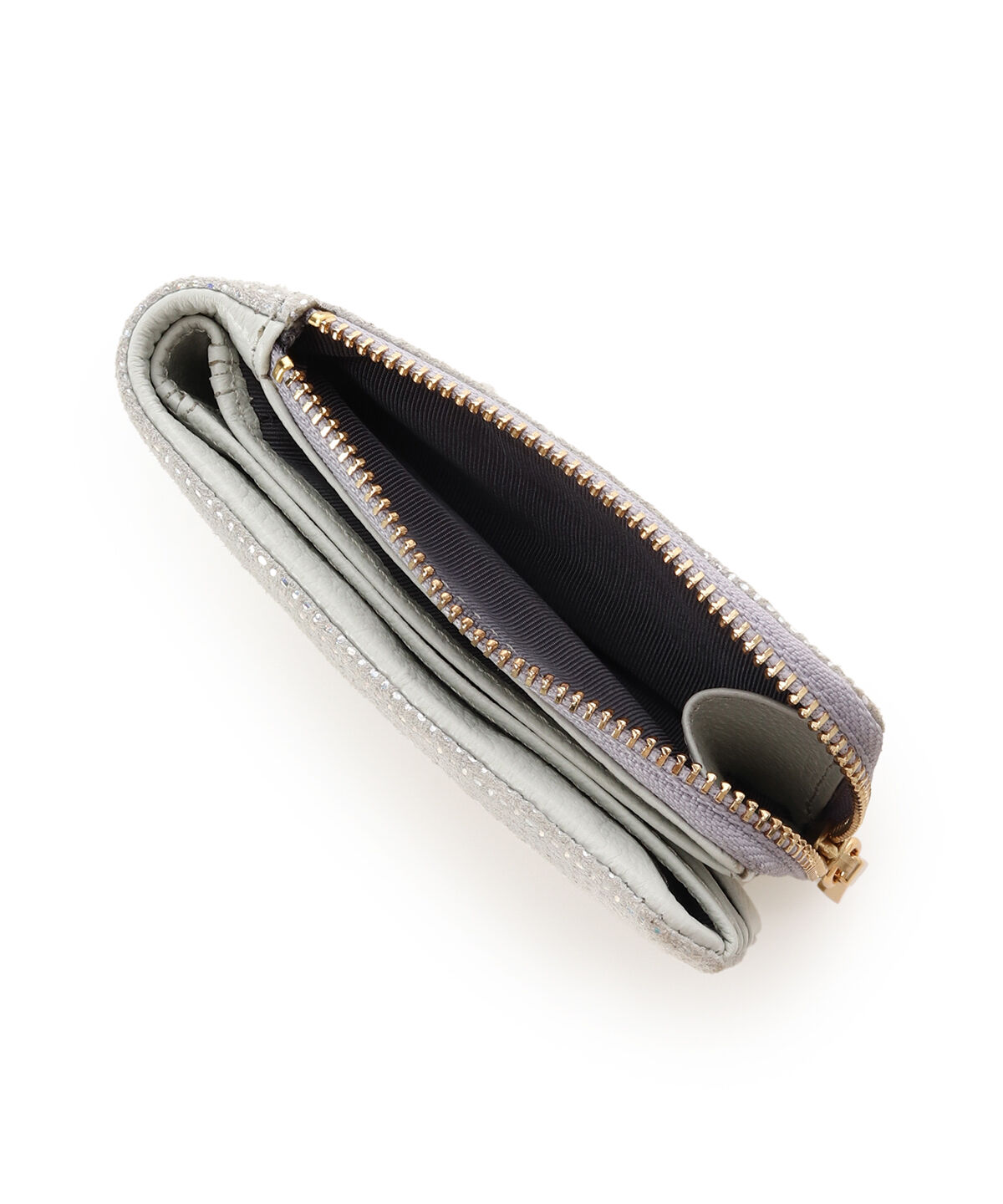 Samantha Thavasa Petit Choice「オーロラカラーピッグレザー 二つ折り財布」|財布|