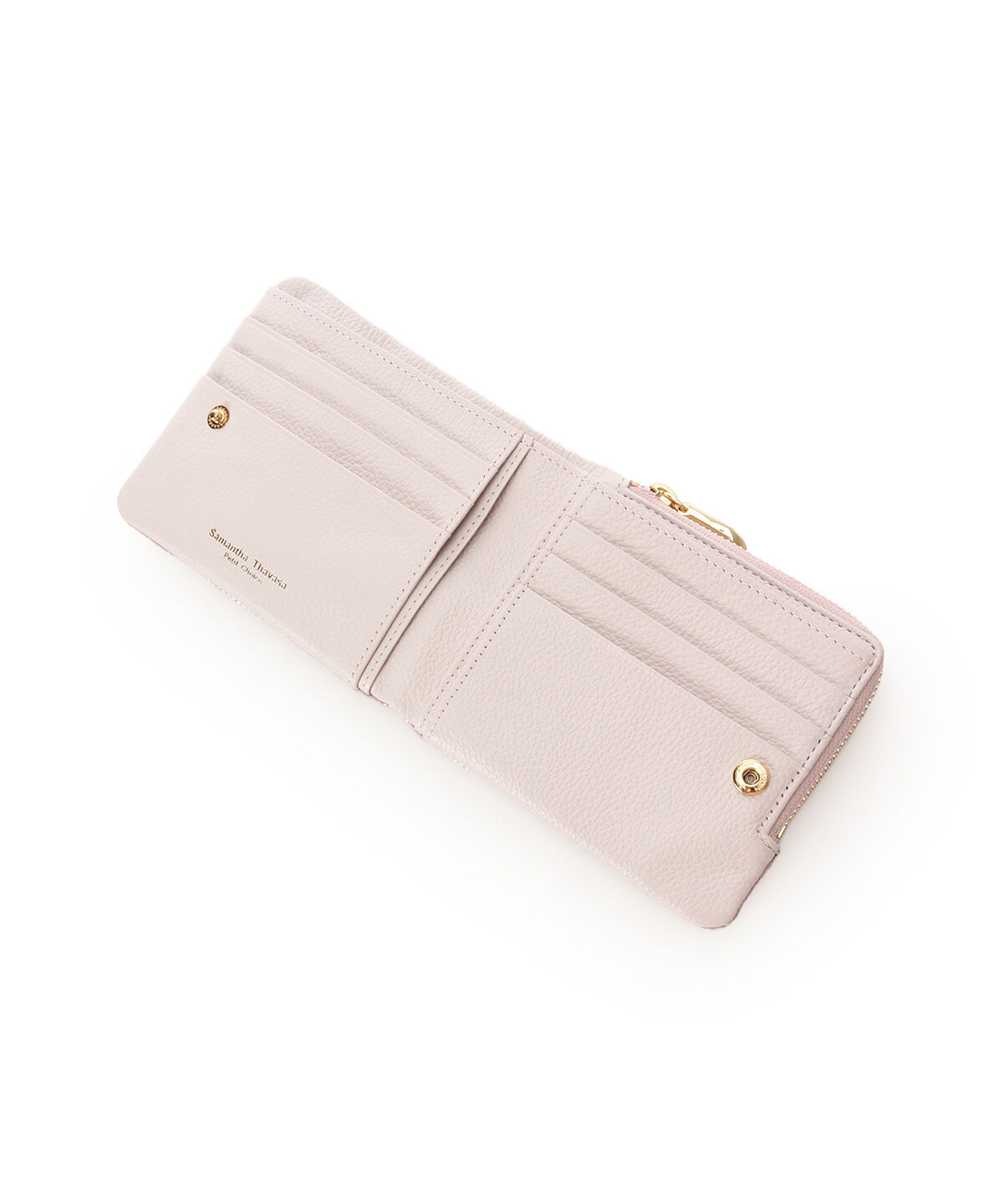 Samantha Thavasa Petit Choice「オーロラカラーピッグレザー 二つ折り財布」|財布|