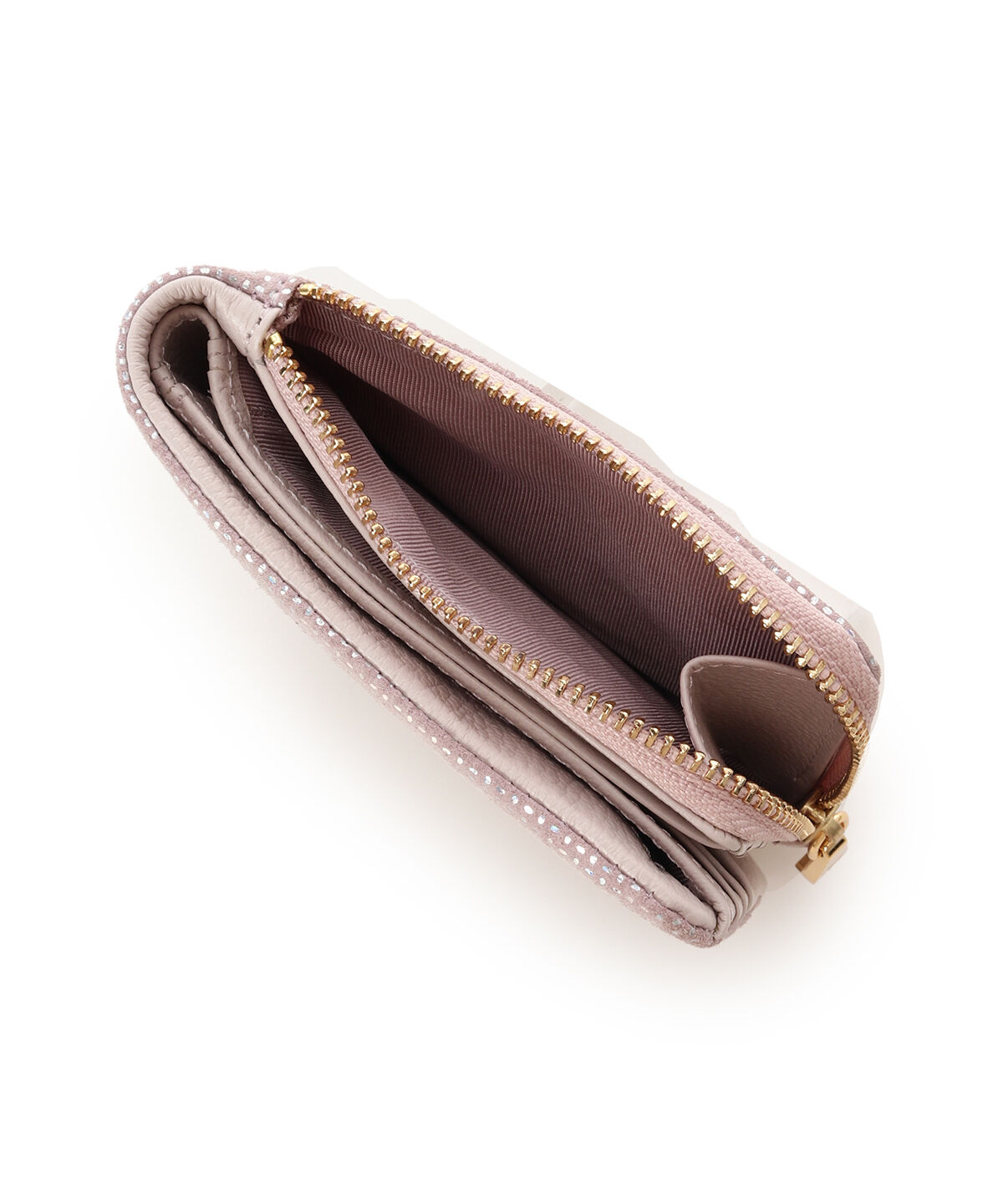 Samantha Thavasa Petit Choice「オーロラカラーピッグレザー 二つ折り財布」|財布|