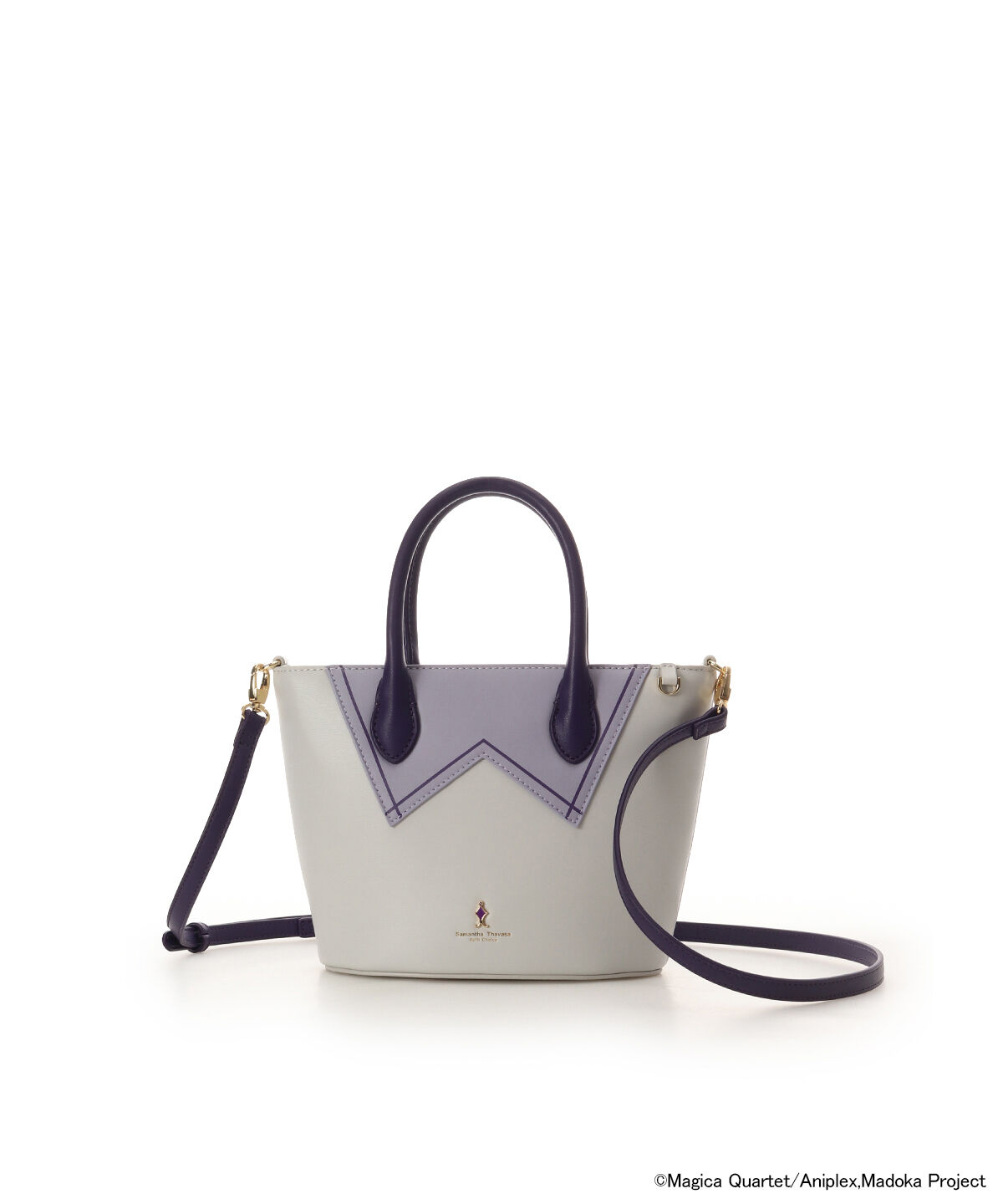 Samantha Thavasa Petit Choice「「魔法少女まどか☆マギカ」コレクション ハンドバッグ」|ショルダー・メッセンジャー|ﾌﾞﾙｰﾊﾟｰﾌﾟﾙ