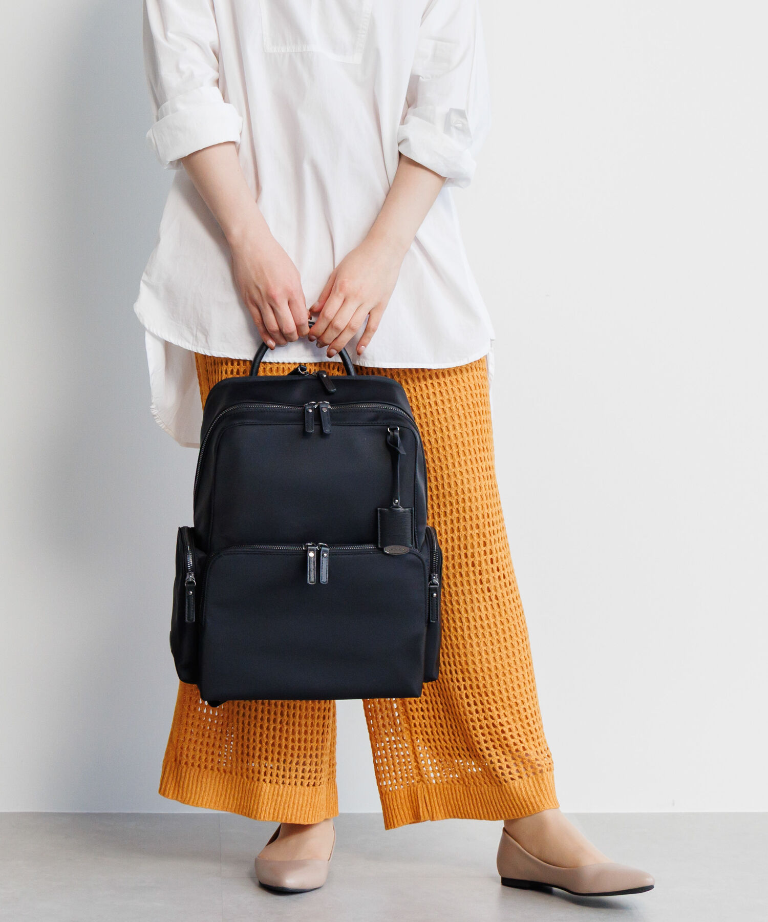 Jewelna Rose「Jewelna Rose フレイヤ・リュック2 エアリィ ワイド リュックサック 16264」|リュック|