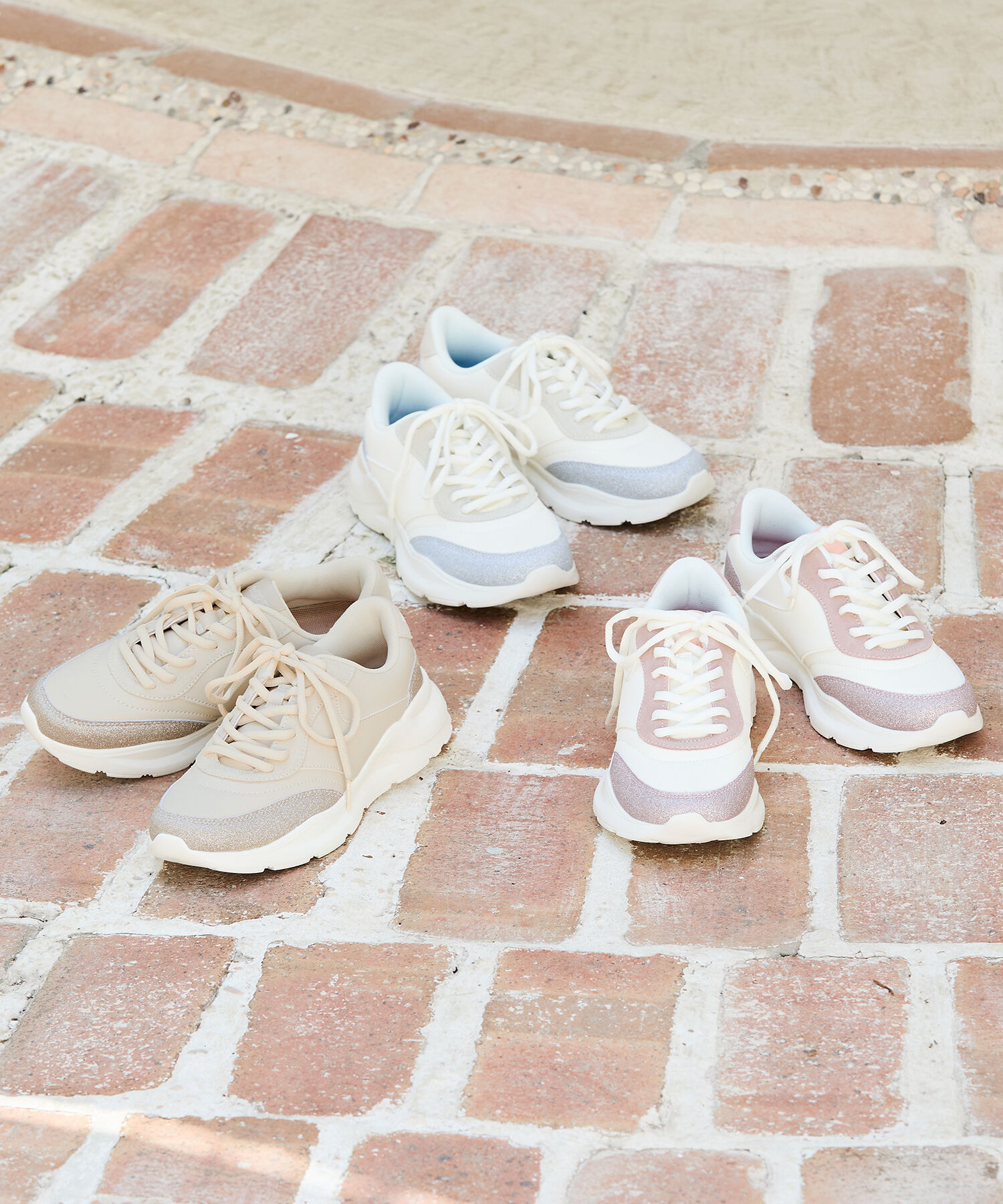 ORiental TRaffic「グリッター切替パーツスニーカー/OT3732」|スニーカー|