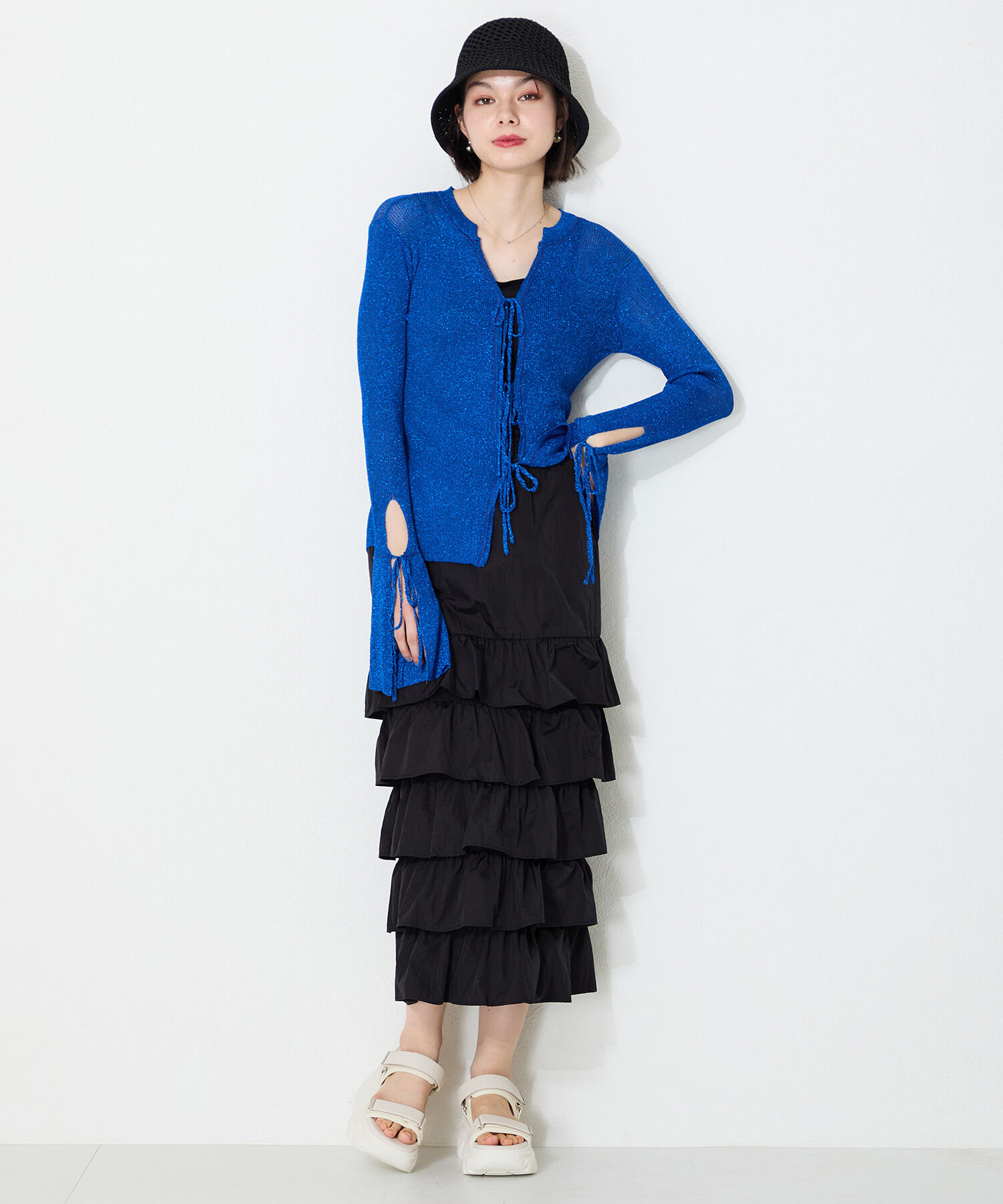 ORiental TRaffic「ボリュームソールベルトスポサン/51212 サンダル 厚底 人気 売れてる」|サンダル|