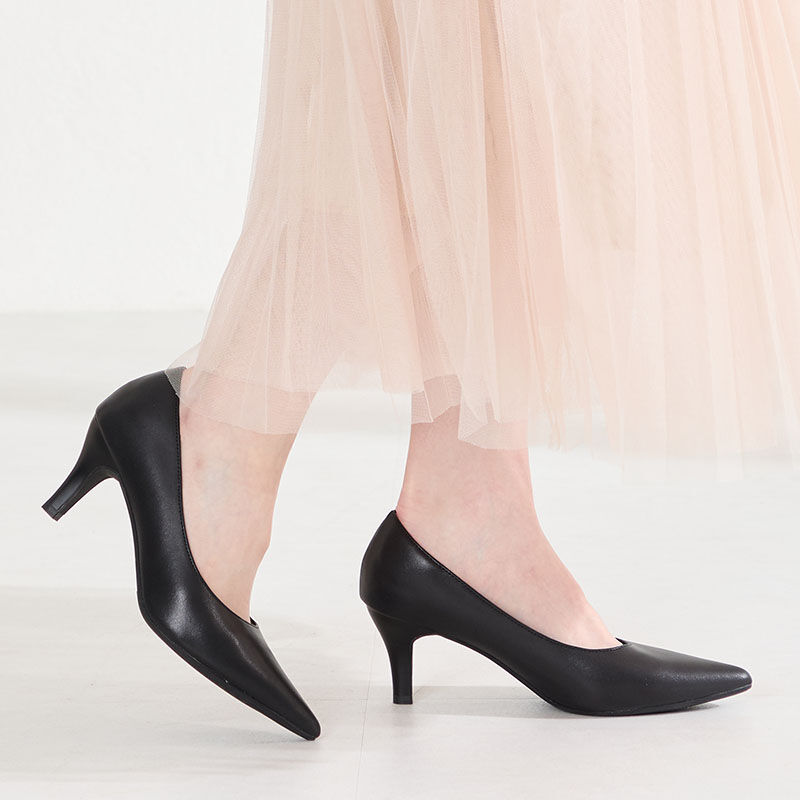 ORiental TRaffic「●2026春夏新作●【跳べるパンプス】7ｃｍヒールポインテッドトゥ/R-3221」|パンプス|