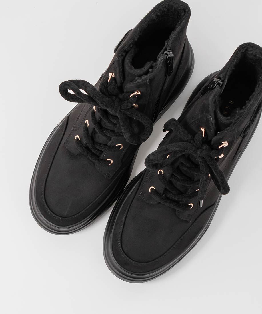  「キルティングデザインハイカットスニーカー」|スニーカー|