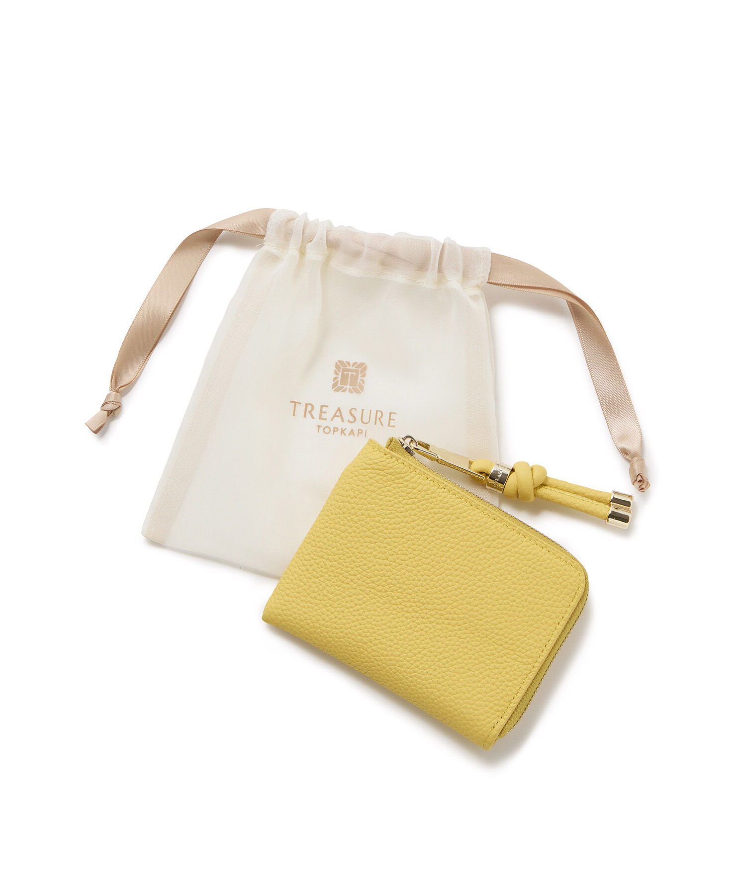 TOPKAPI TREASURE「【TREASURE TOPKAPI】シュリンクレザー Lファスナー ミニ 財布」|財布|