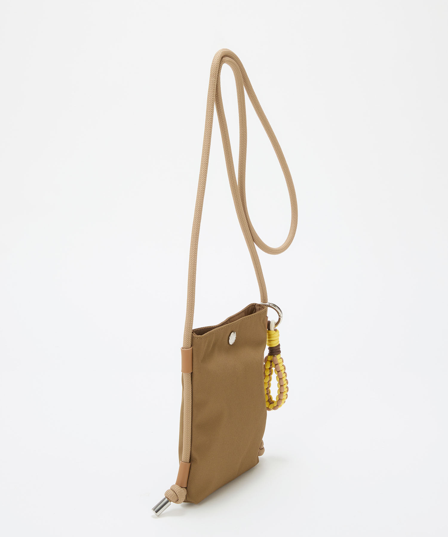 TOPKAPI BREATH「【Breath TOPKAPI】コードチャーム付き ミニショルダーバッグ / サコッシュ」|ショルダー・メッセンジャー|