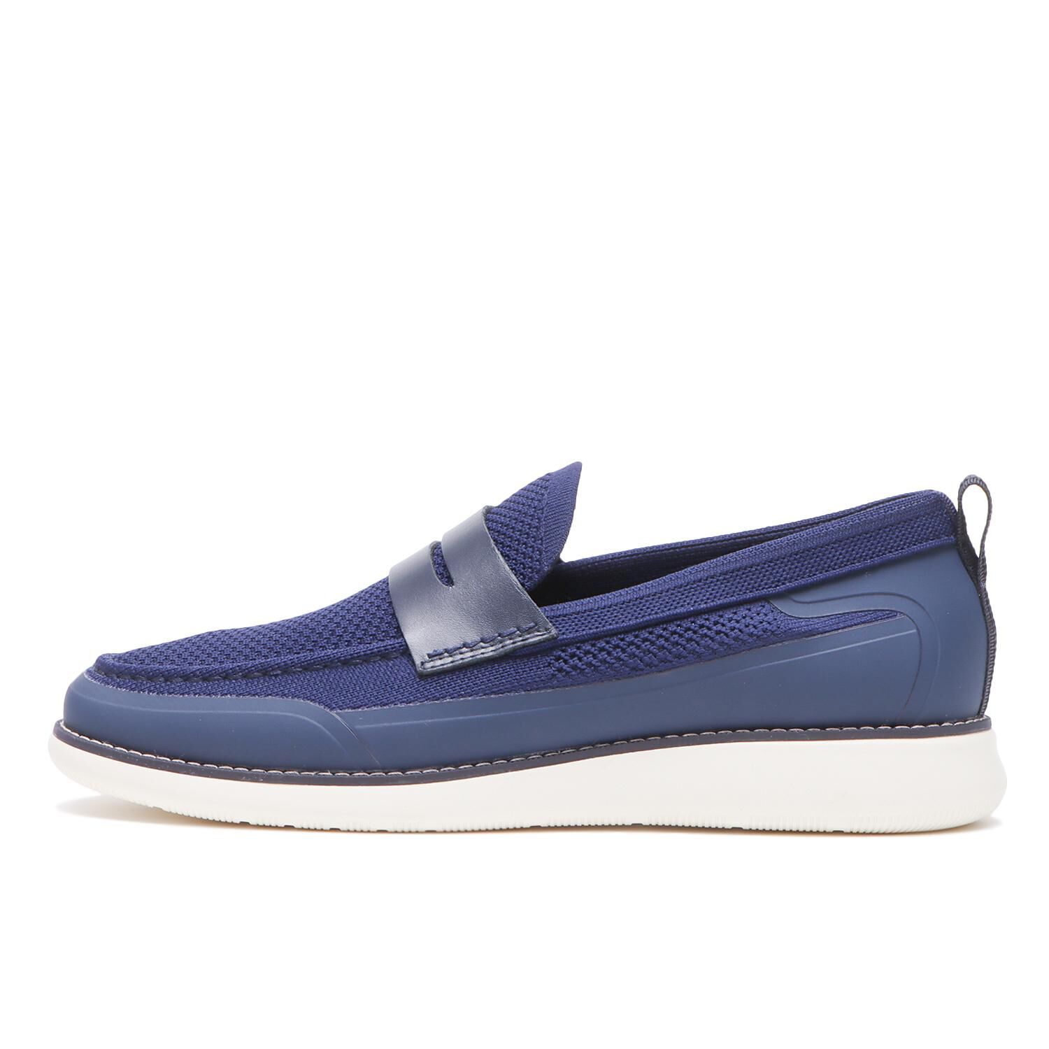 STEFANO ROSSI「【STEFANO ROSSI】KNIT LOAFER」|スニーカー|ブルー