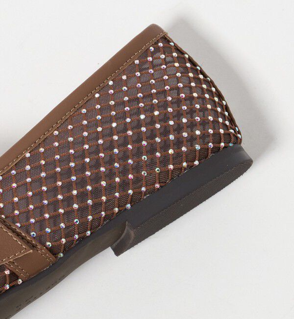 ODETTE E ODILE「メリージェーンビジュー フラット10&uarr;」|パンプス|