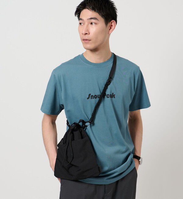 UNITED ARROWS green label relaxing「【別注】＜fellowww＞GLR 巾着 ショルダーバッグ」|ショルダー・メッセンジャー|BLACK