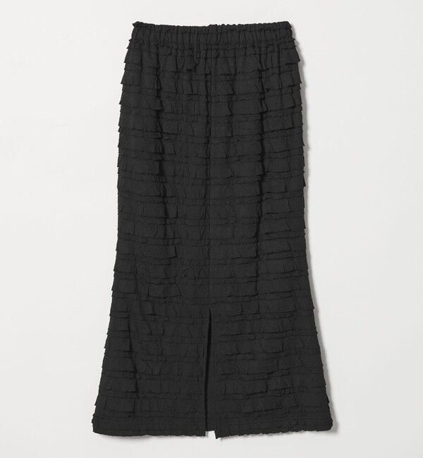 EMMEL REFINES「＜EMMEL REFINES＞EM ティアードフリル カット スカート」|スカート|