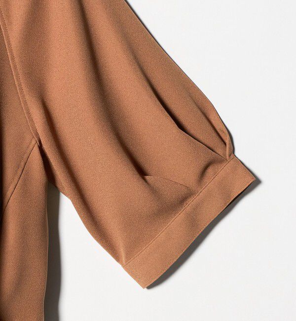 UNITED ARROWS green label relaxing「［size SHORTあり］fleurie(フルリー) フォルム ショートスリーブ ブラウス」|シャツ・ブラウス|