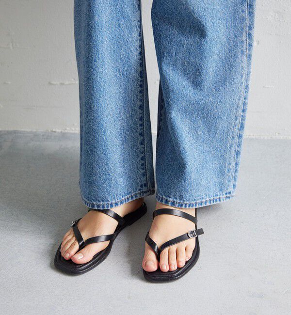 UNITED ARROWS green label relaxing「トライアングル トング サンダル」|サンダル|