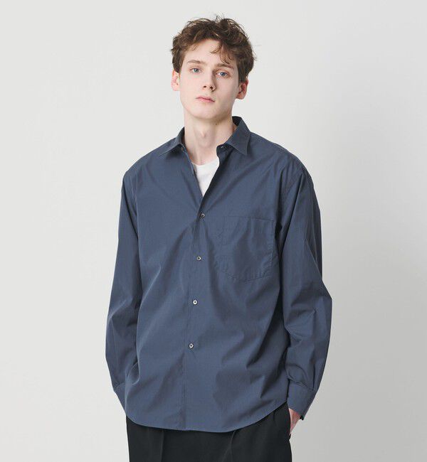 BEAUTY&YOUTH UNITED ARROWS「HI-LINE 120/2 ブロード レギュラー シャツ FORM型」|シャツ・ブラウス|DK.GRAY